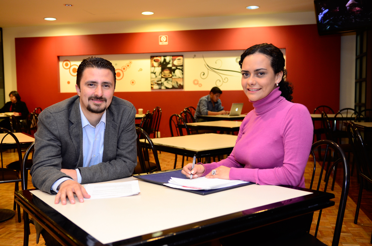 Cafetería, campus, Santa Teresa